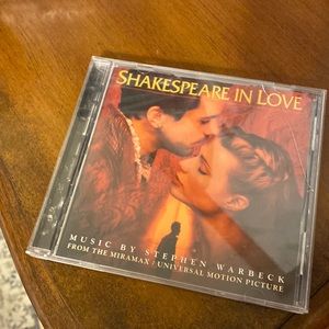 Shakespeare in Love CD from the Motion Picture. Music 🎶 by Stephen Warbeck